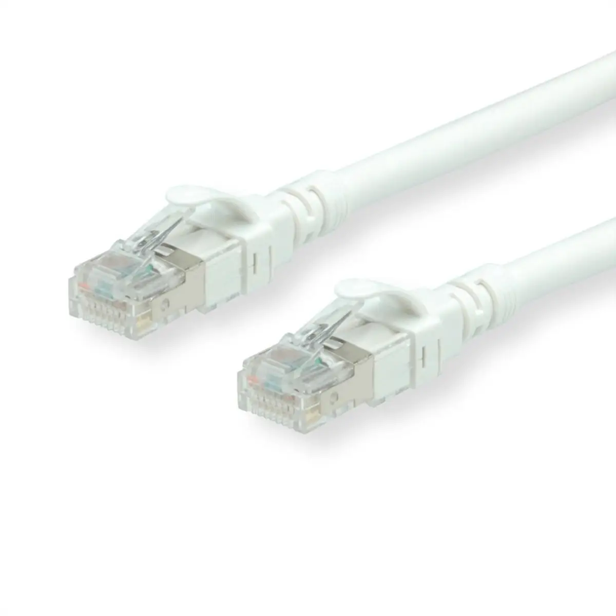 Patchkabel RJ-45 S/FTP Cat6a Weiß 20 m