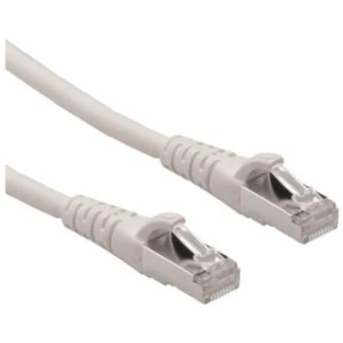 Patchkabel RJ-45 S/FTP Cat6a Grau 7,5 m