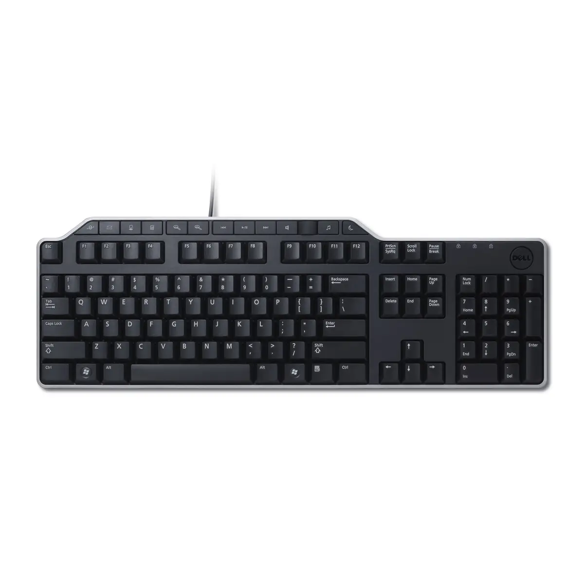 KB522 Multimedia-Tastatur schwarz USB Layout Deutsch
