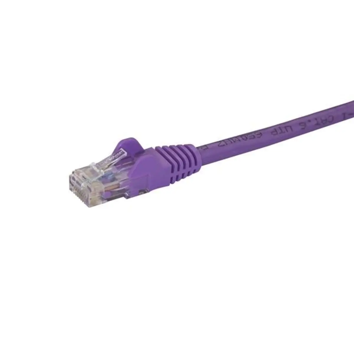 Snagless Patchkabel Cat6 RJ-45/RJ-45 Stecker/Stecker Violett 1m