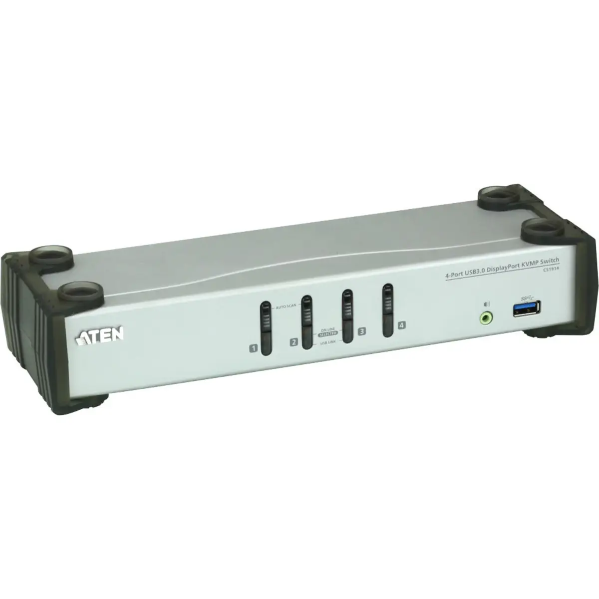 4-Port USB 3.1 Display Port KVM Switch