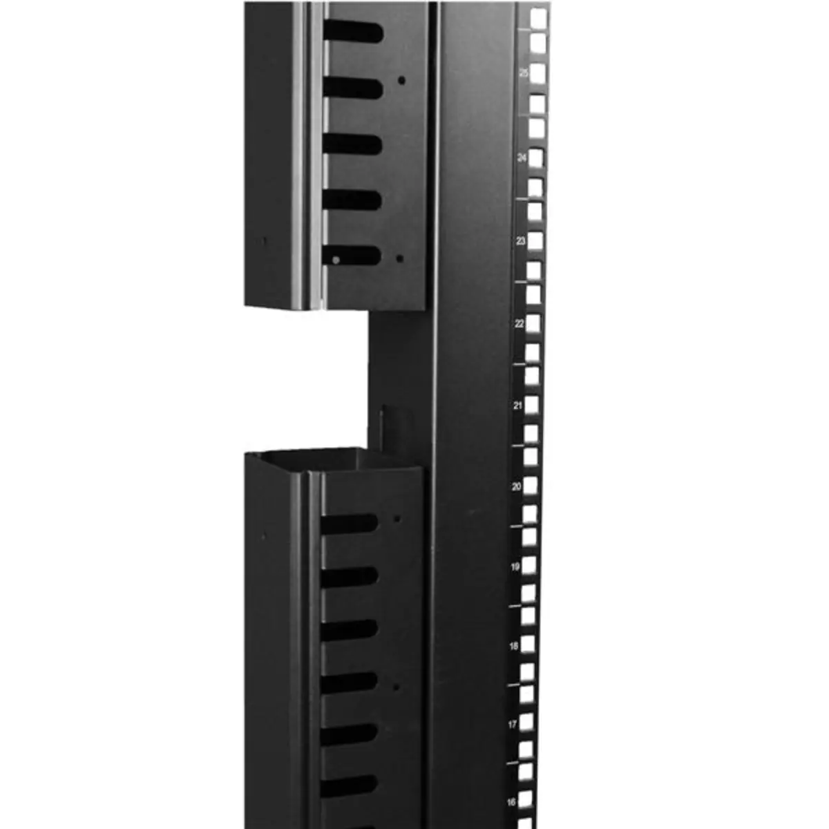 Vertikaler Kabelordner mit Finger Duct