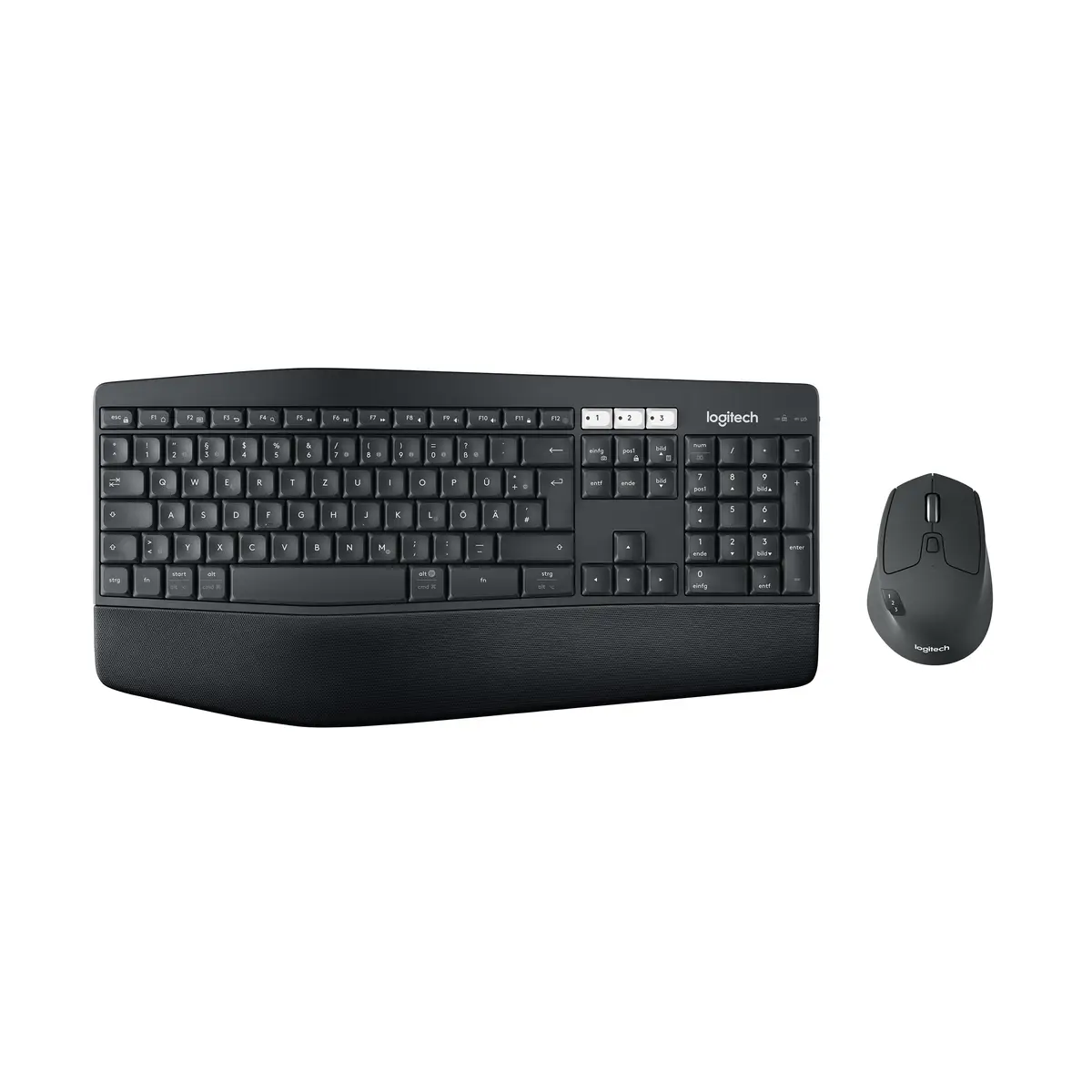 MK850 Performance Tastatur-und-Maus-Set schwarz Belgisch