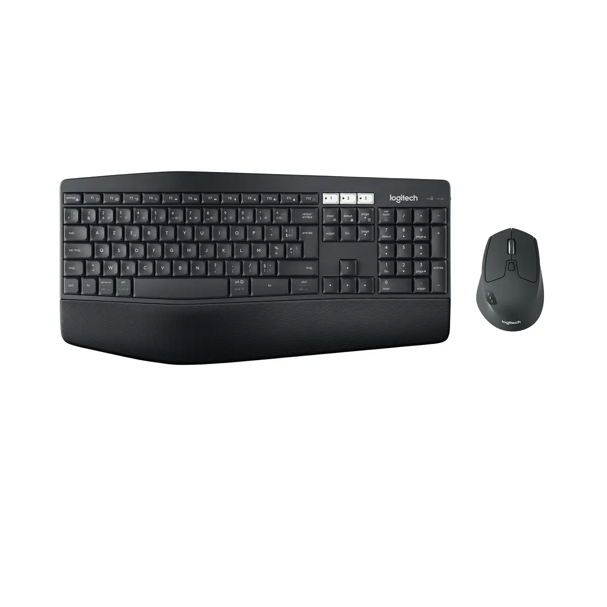 MK850 Performance Tastatur-und-Maus-Set schwarz Belgisch
