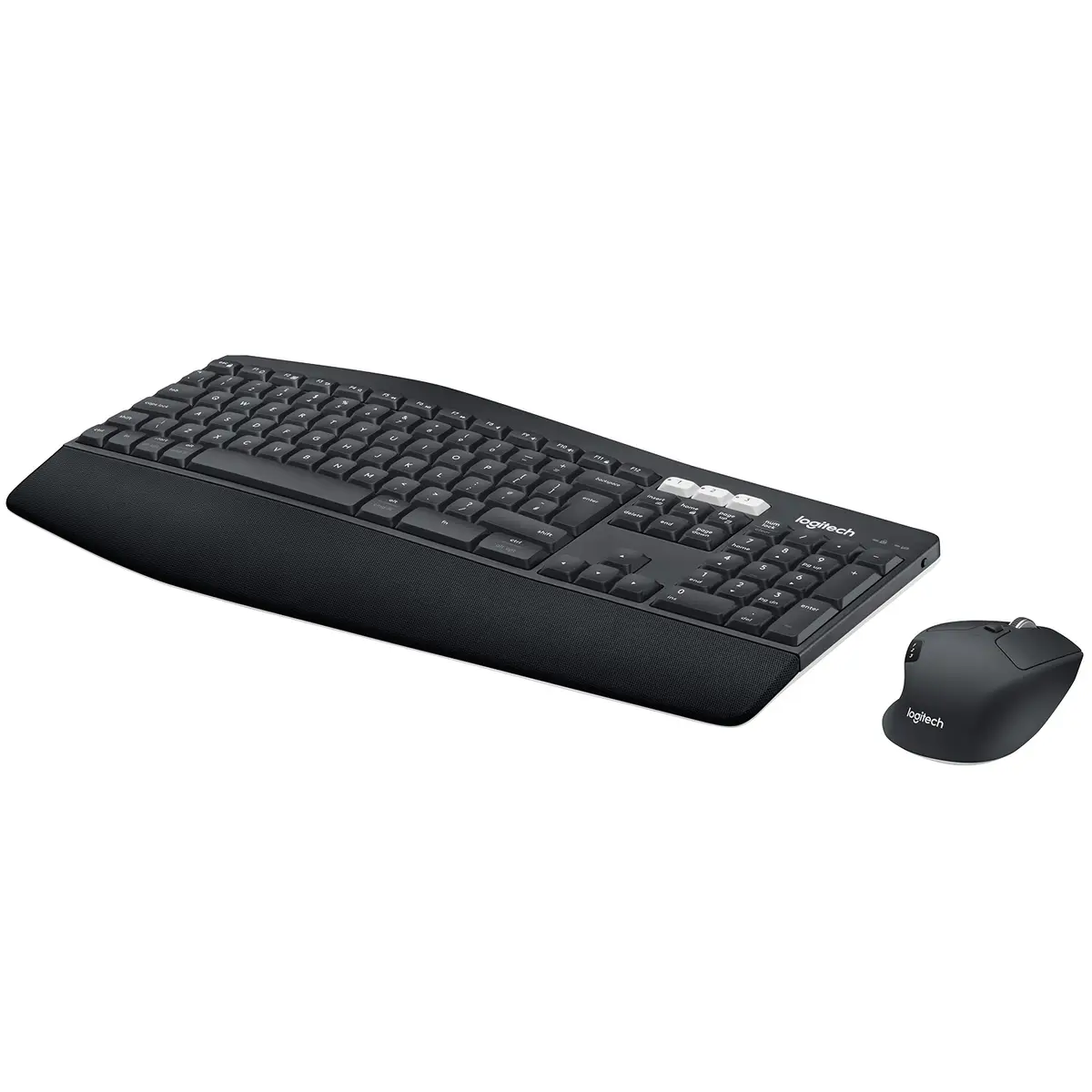 MK850 Performance Tastatur-und-Maus-Set schwarz Belgisch