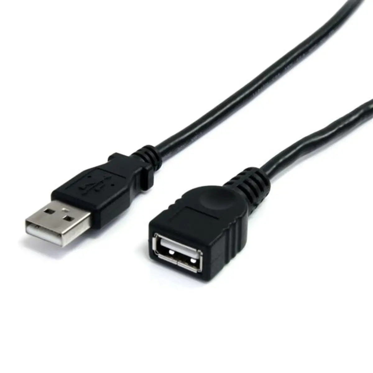 USB Verlängerung USB-A/USB-A Männlich/Weiblich Schwarz 3m