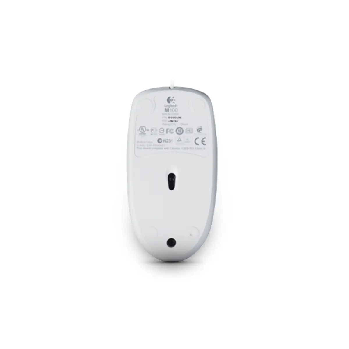 M100 USB Mouse optisch 1000dpi weiß