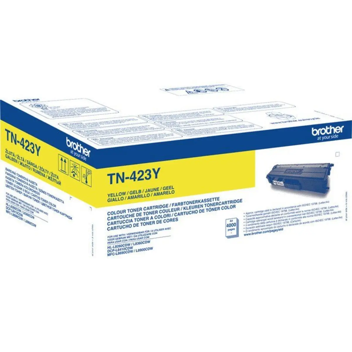 Toner TN-423Y ca. 4000 Seiten Gelb