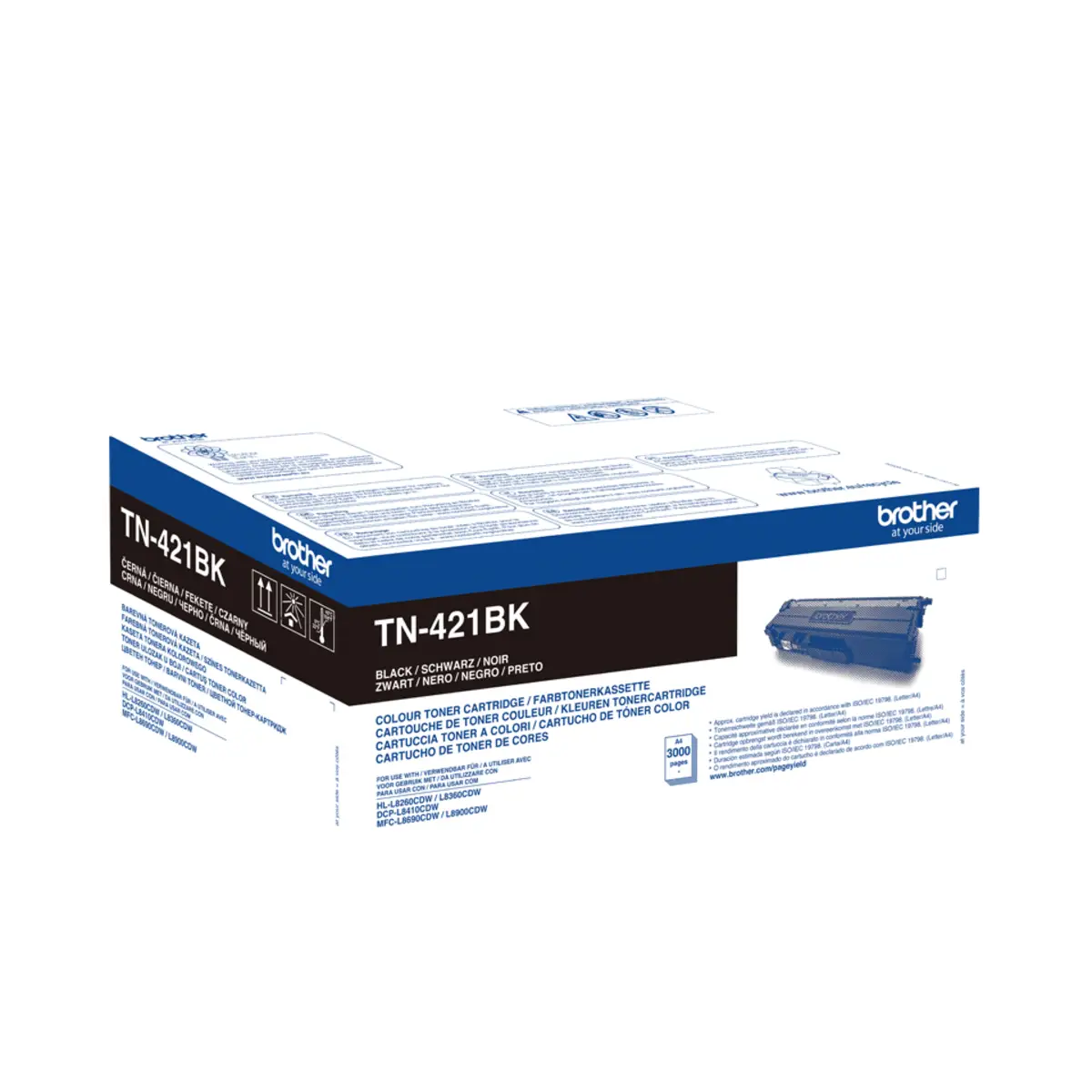 Toner TN-421BK ca. 3000 Seiten schwarz