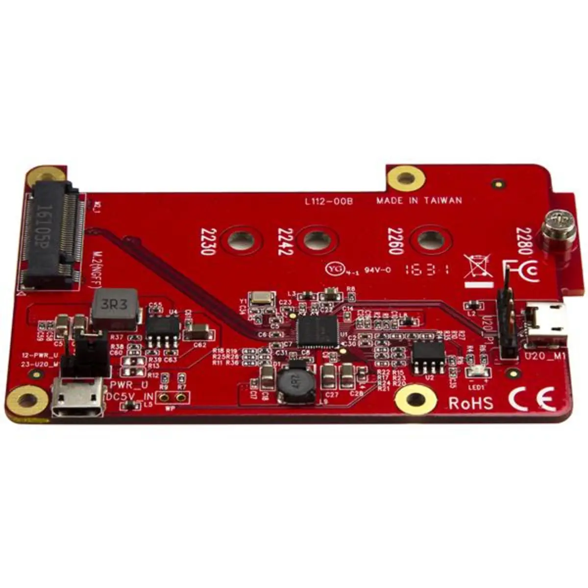 USB auf M.2 SATA Konverter für Raspberry Pi und Entwicklungsboards