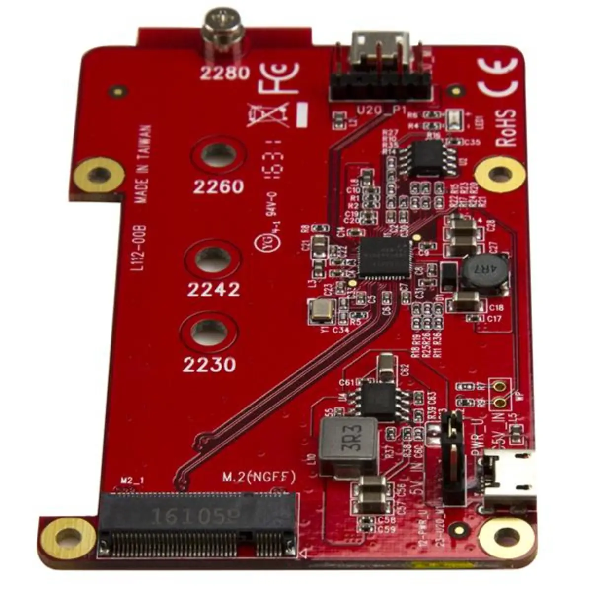 USB auf M.2 SATA Konverter für Raspberry Pi und Entwicklungsboards