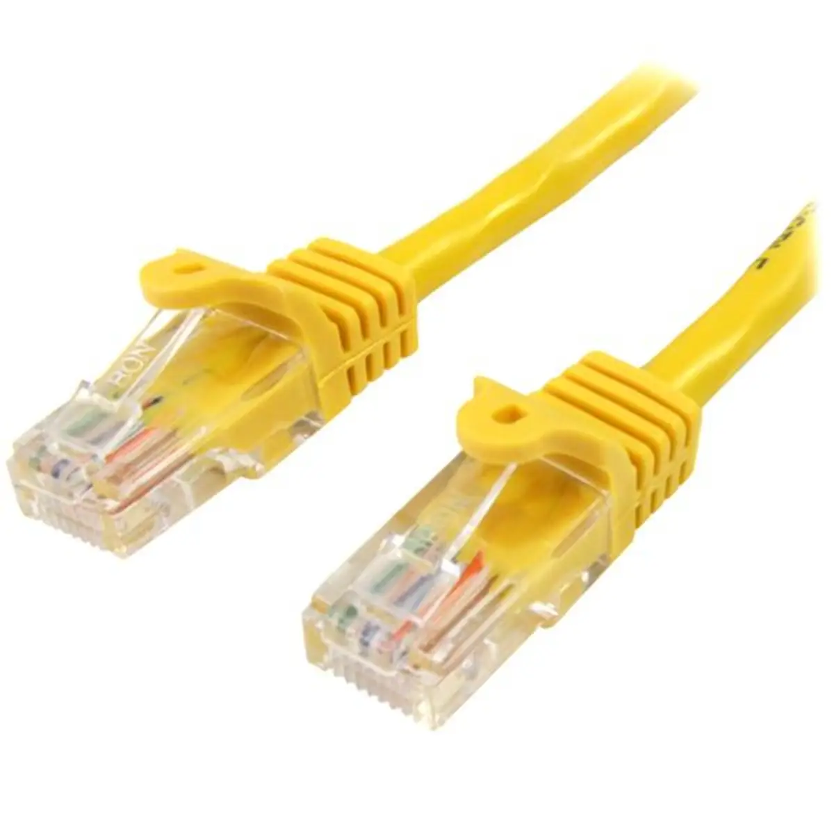 Patchkabel Cat5e RJ-45/RJ-45 Stecker/Stecker Snagless Gelb 5m