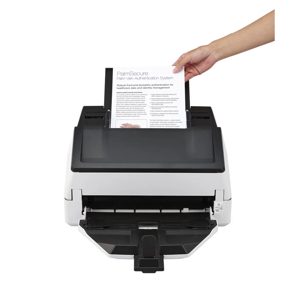fi-7600 A4 S/WDokumentenscanner 600x600dpi 100/100 ppm