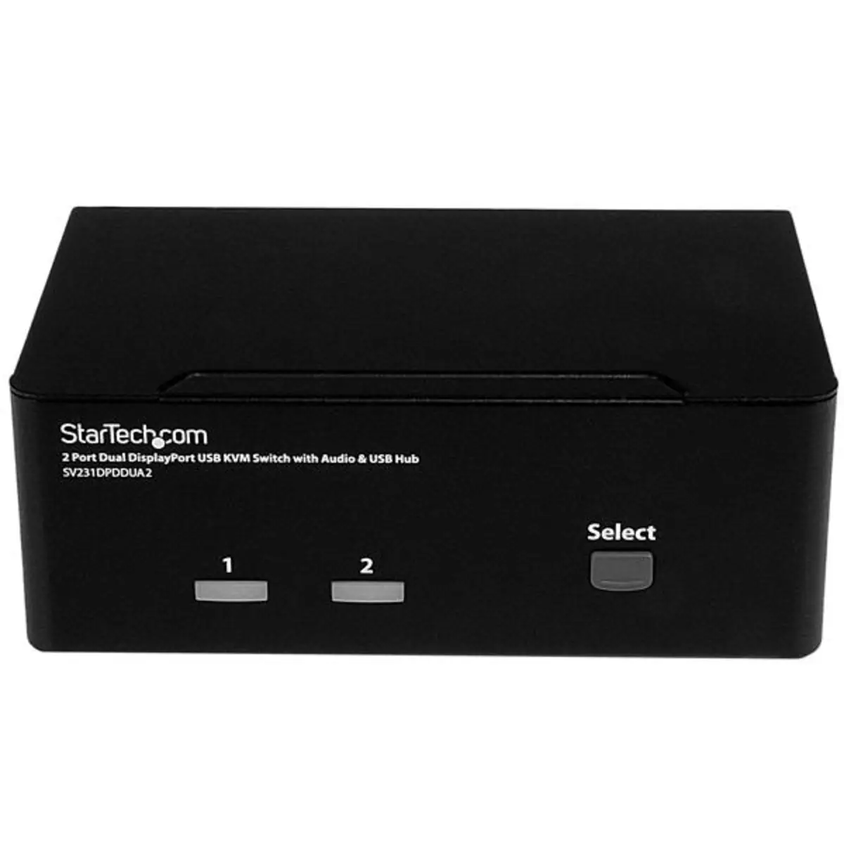 2-Port DisplayPort Dual Monitor KVM Switch