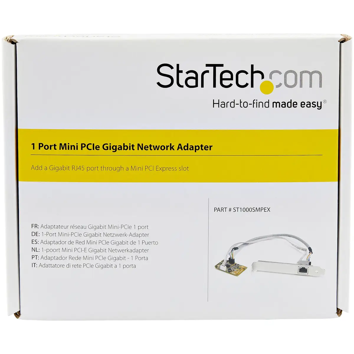 Mini PCI Express Gigabit Ethernet Netzwerkkarte - mini PCIe NIC Lan Adapter Karte