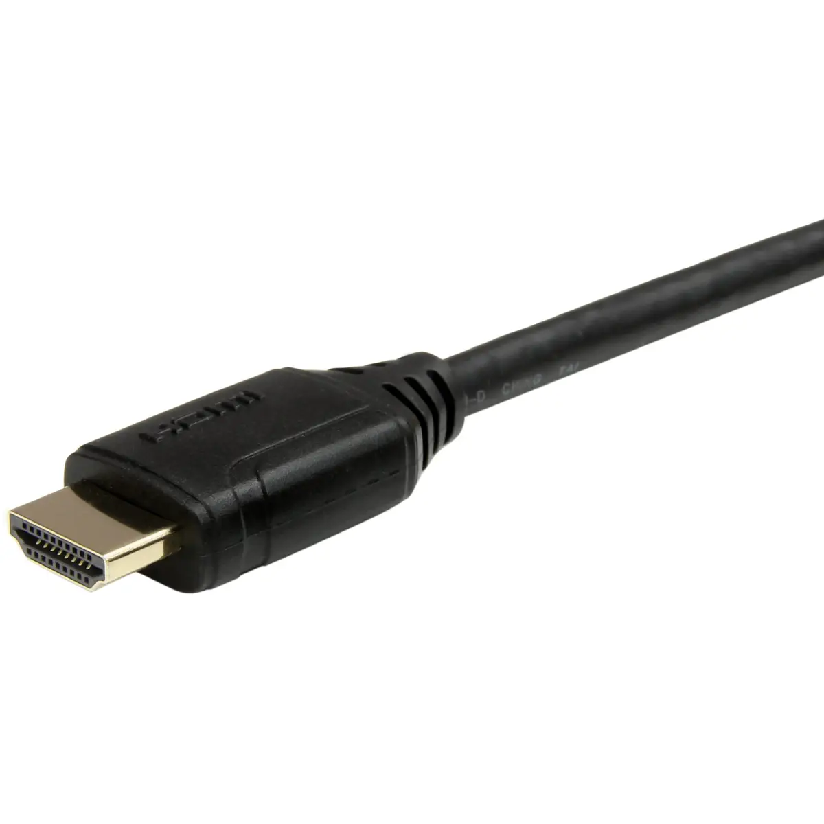 HDMI Kabel mit Ethernet HDMI/HDMI Stecker/Stecker Schwarz 1m