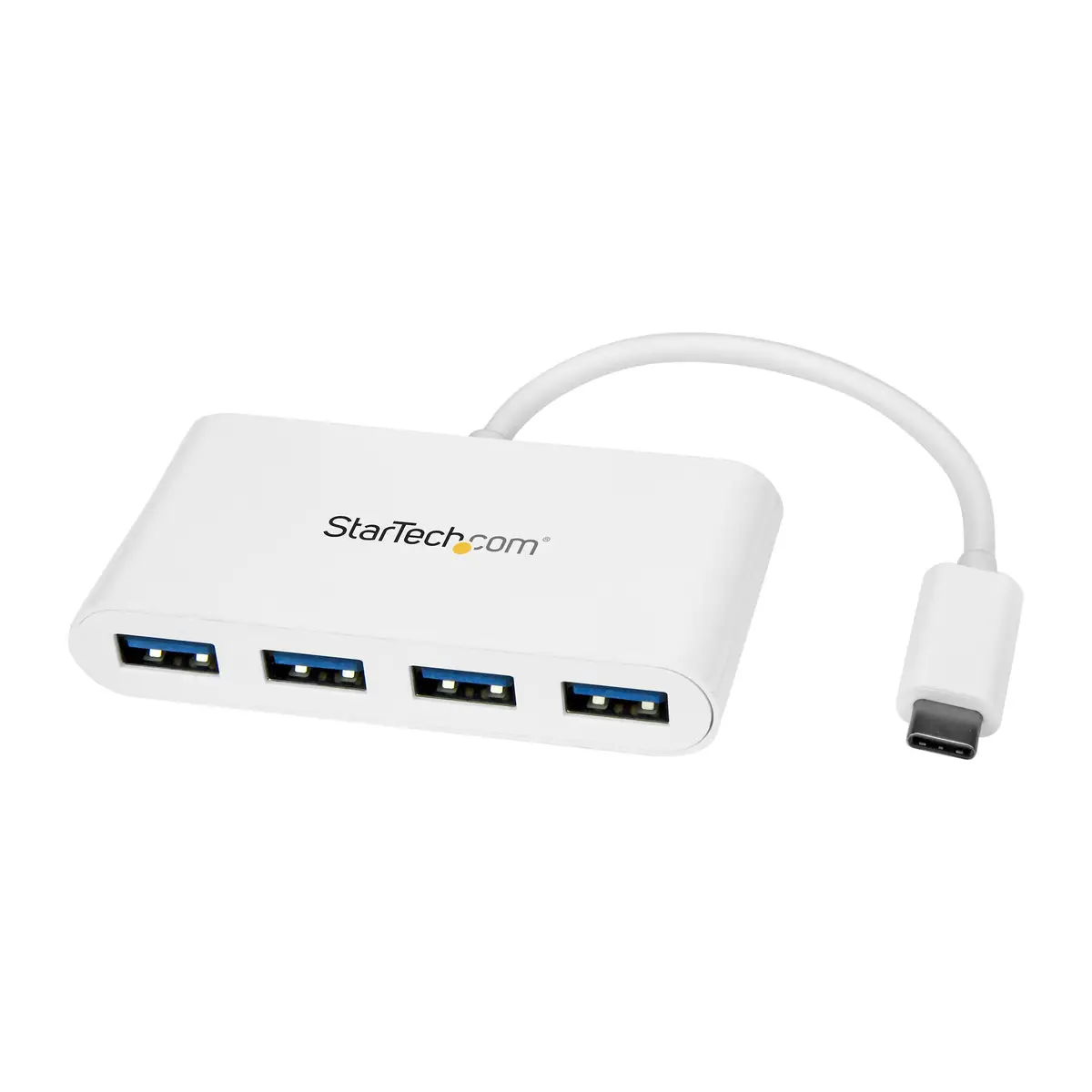 USB-C Hub 4 Port USB 3.0 - USB C Weiß