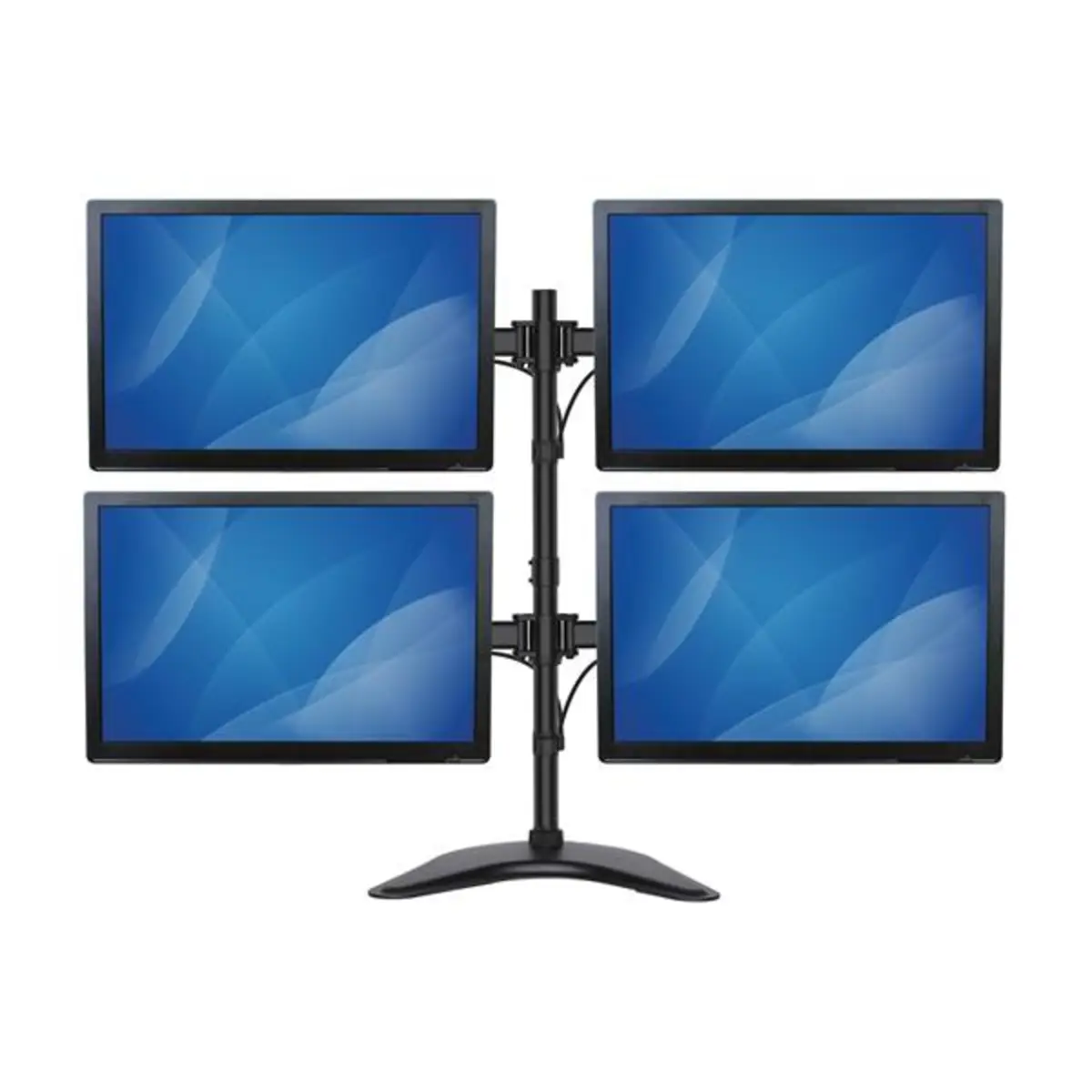 Vierfach-Monitorhalter schwenkbar für 33-68,6cm (13-27'') max. Traglast 8kg