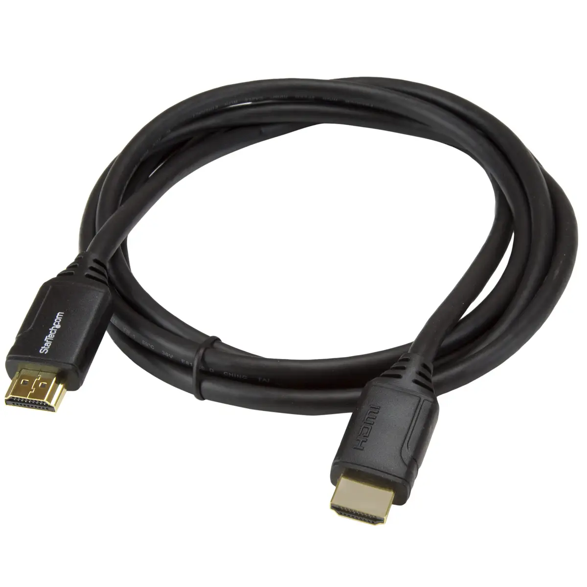 HDMI Kabel mit Ethernet HDMI/HDMI Stecker/Stecker Schwarz 2m