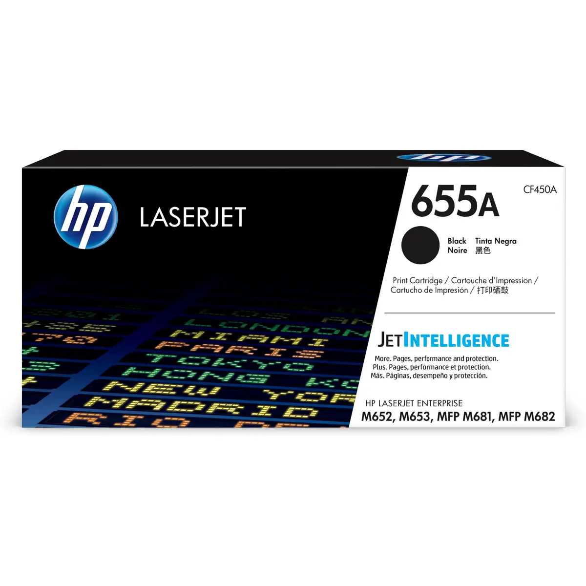 Toner CF450A Nr. 655A ca. 12500 Seiten schwarz