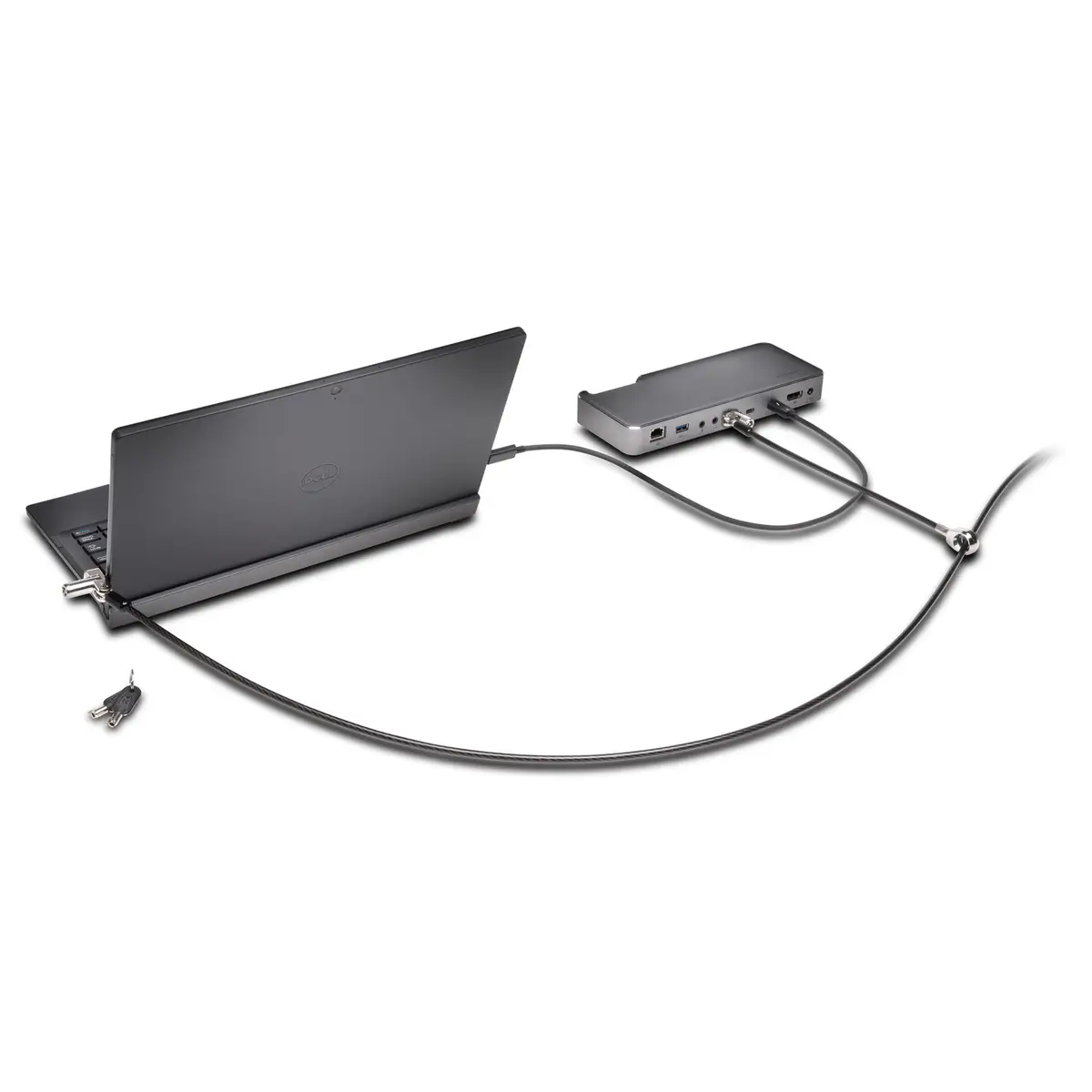N17 Laptopschloss mit zwei Schließköpfen für Dell Notebooks