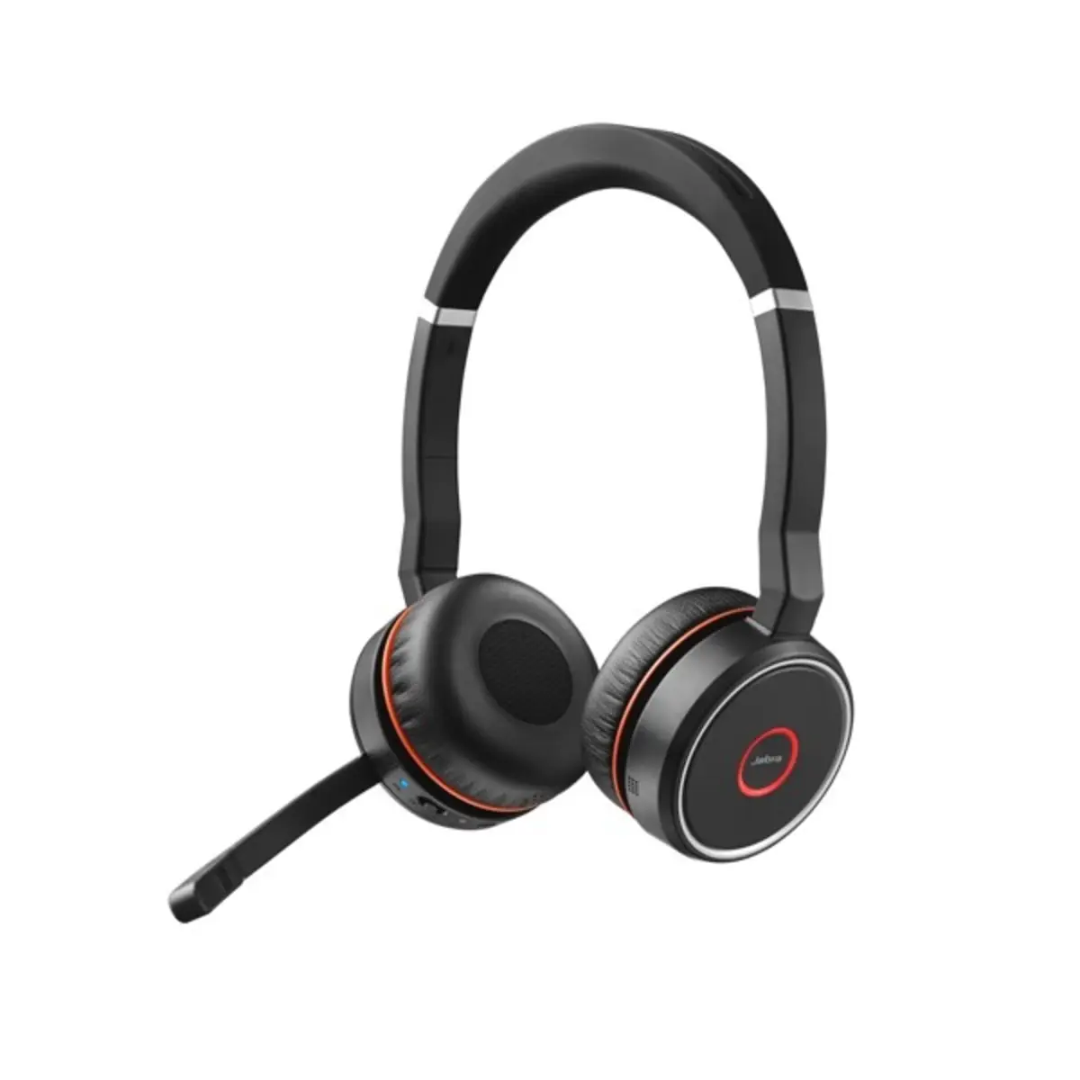 Evolve 75 MS Stereo Headset incl chargingstation, Bluetooth USB