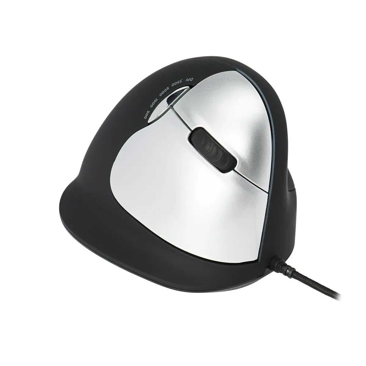 R-Go HE Mouse ergonomische Maus Groß (Handlänge über 185mm) rechtshändig kabelgebunden