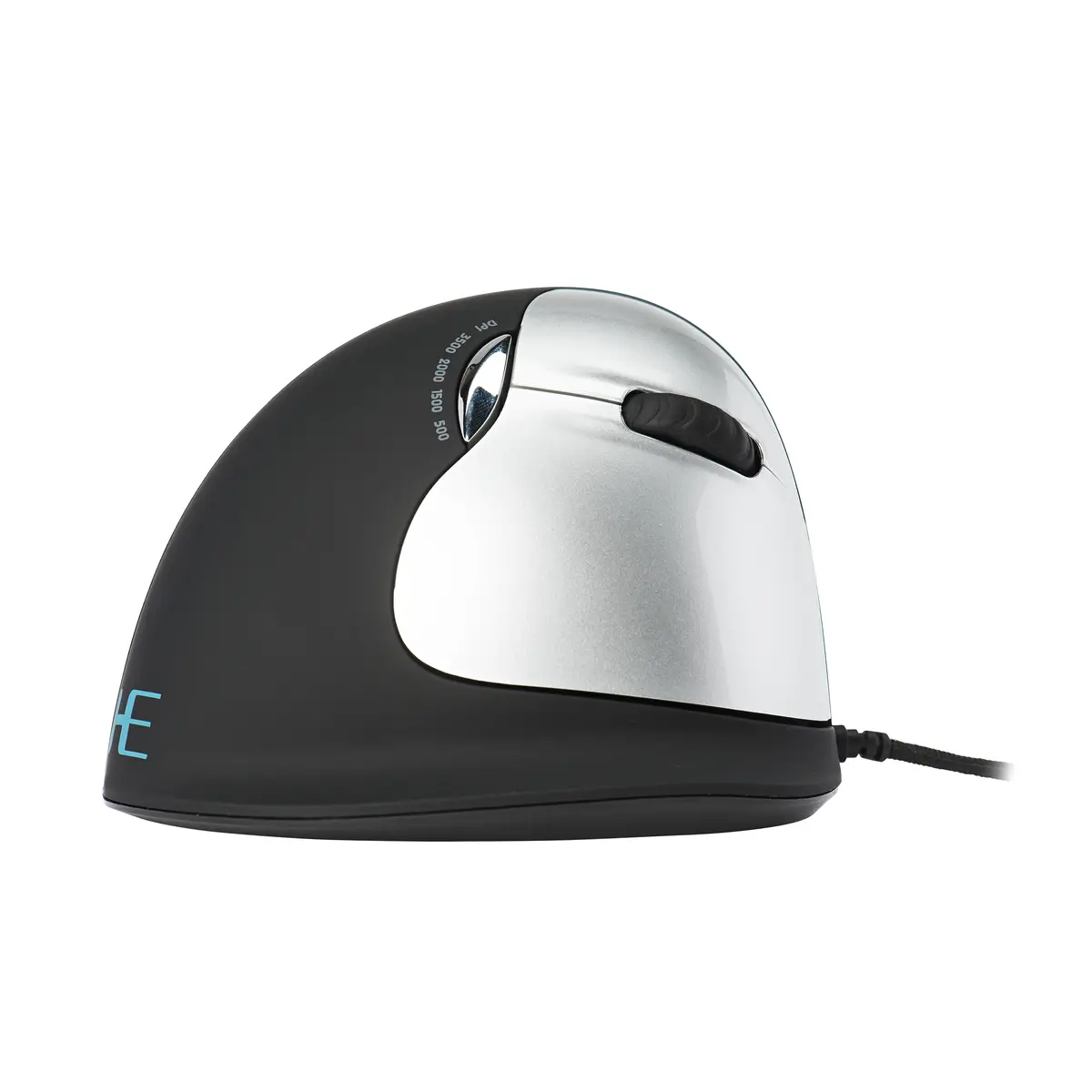 R-Go HE Mouse ergonomische Maus Groß (Handlänge über 185mm) rechtshändig kabelgebunden