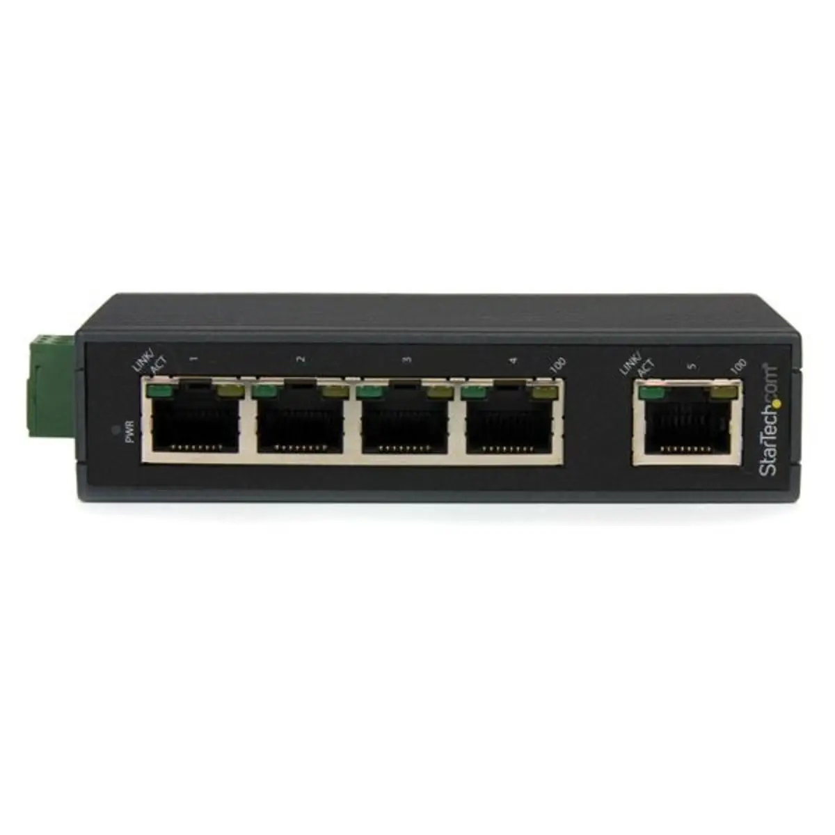 5 Port Industrieller Ethernet Switch zur DIN-Schienen Montage
