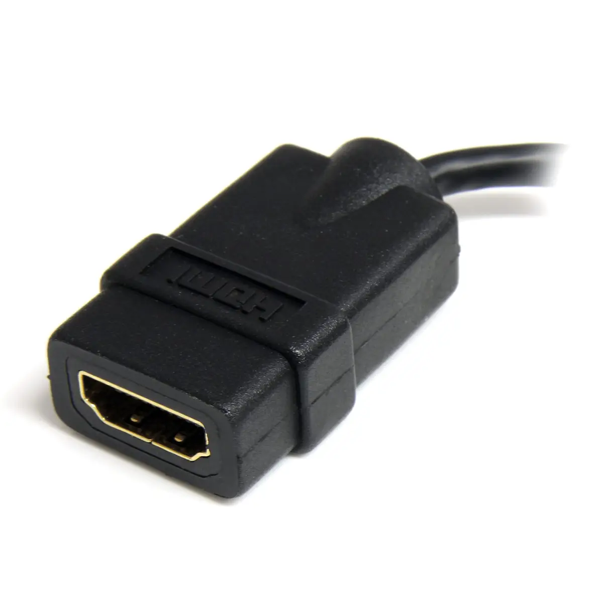 HDMI Adapterkabel HMDI/Micro-HDMI Buchse/Stecker Schwarz 0,12m