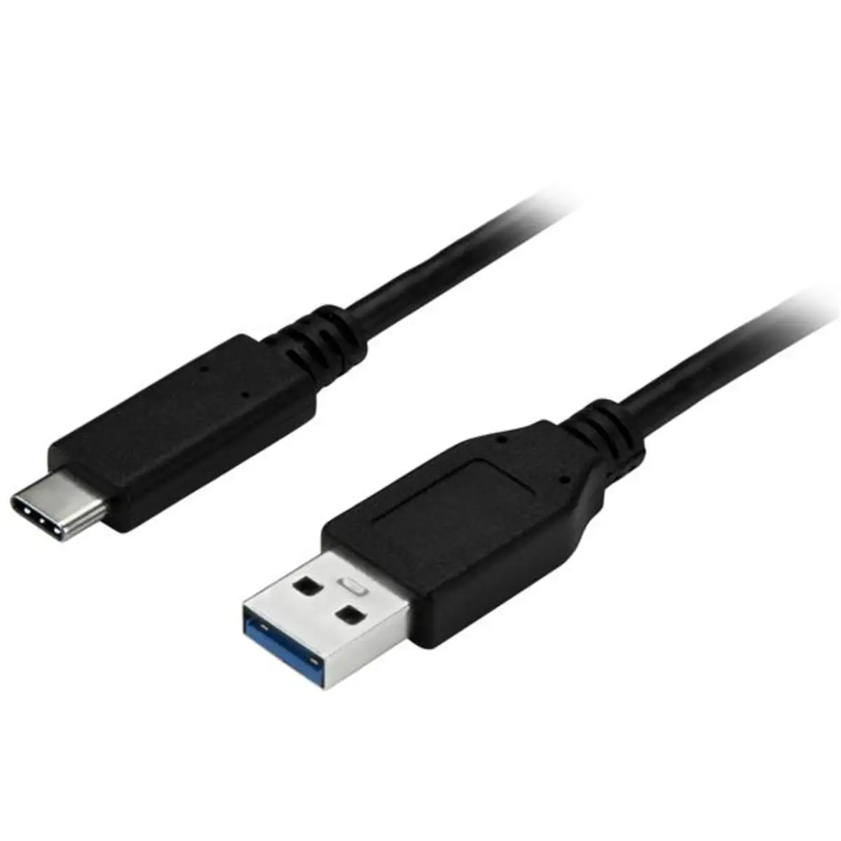 USB auf USB-C Kabel 1m schwarz