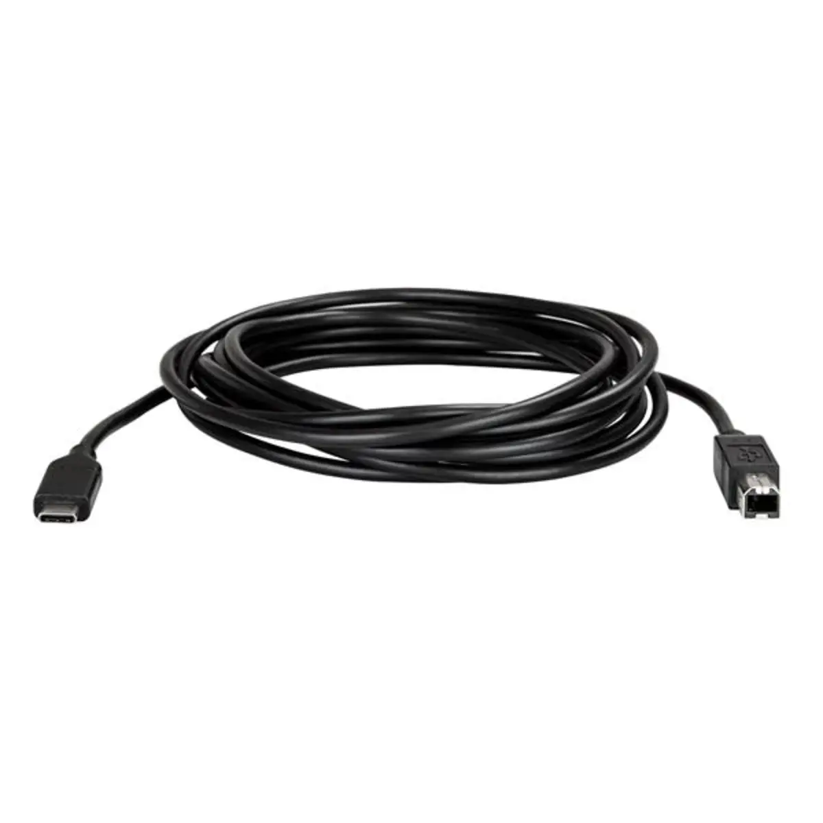USB Kabel USB-C/USB-B Männlich/Männlich Schwarz 3m