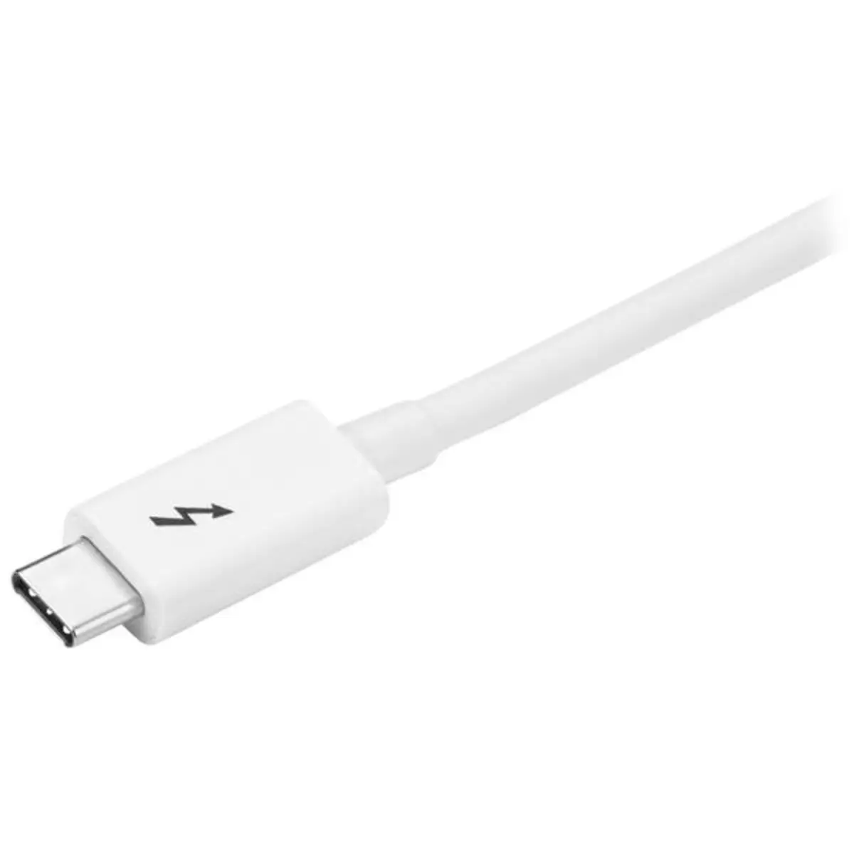 Thunderbolt 3/USB-C Kabel Stecker/Stecker weiß 1m