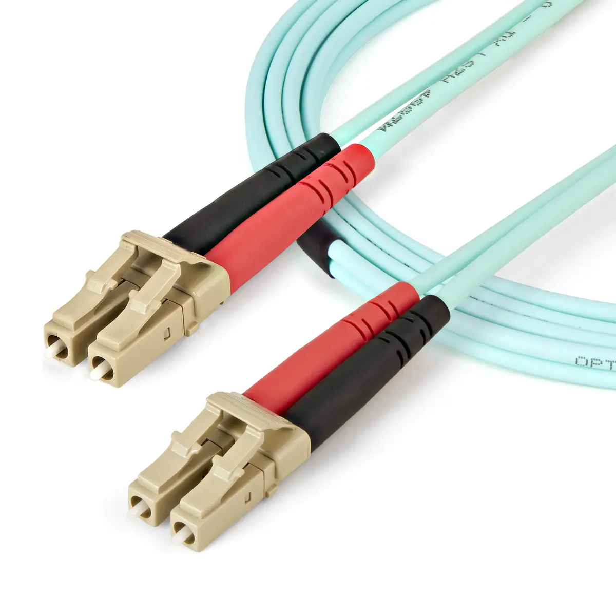 LWL Patchkabel 50/125µm LC/LC Stecker/Stecker Türkis 2m