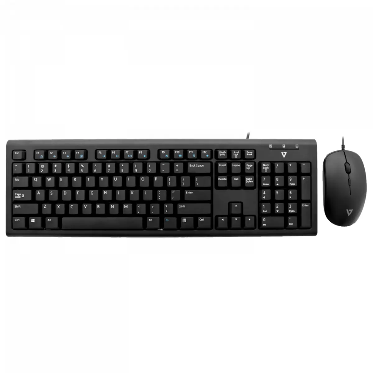 DW 5100 Tastatur und Maus Set drahtlos USB schwarz Layout Deutsch
