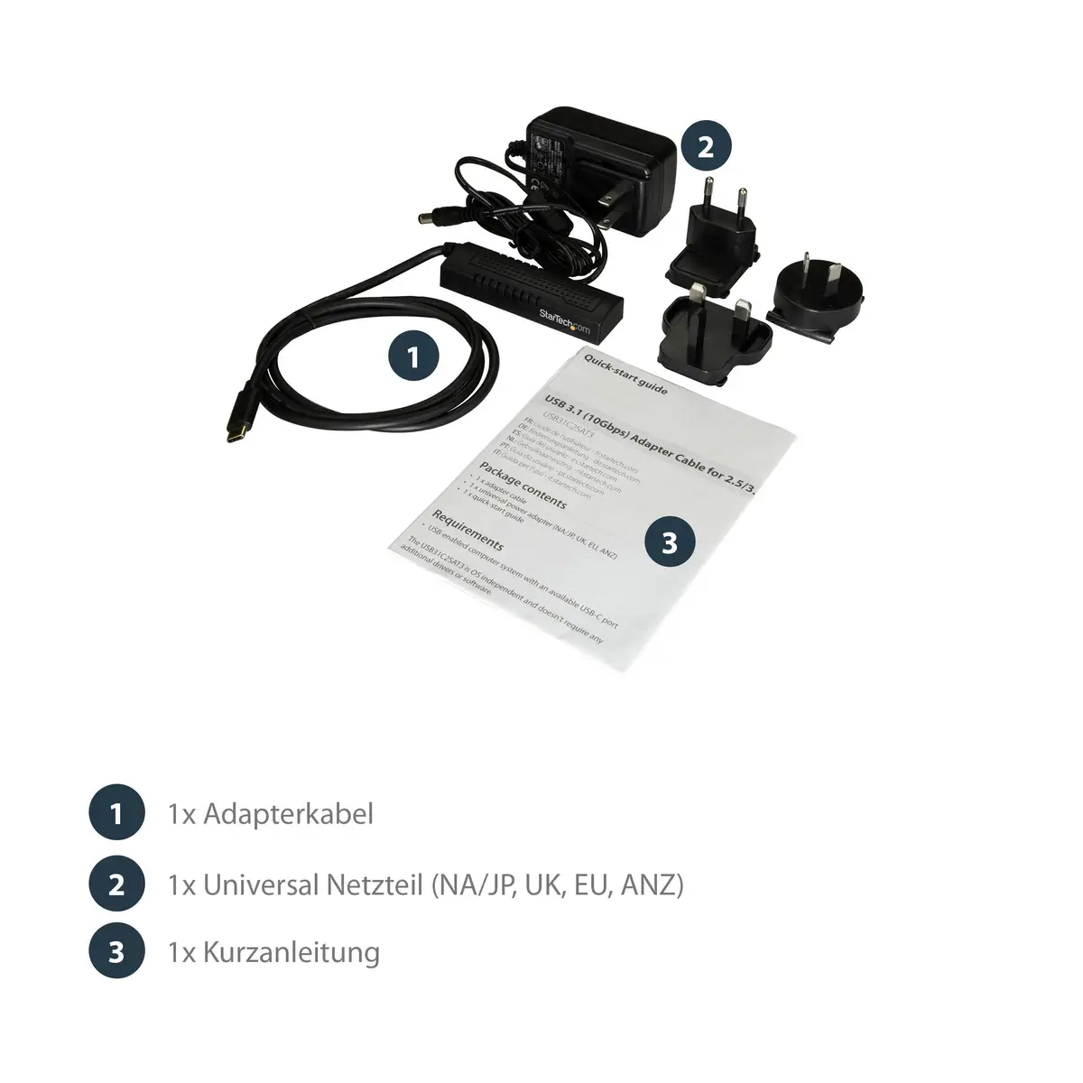 Adapter Kabel USB-C auf SATA