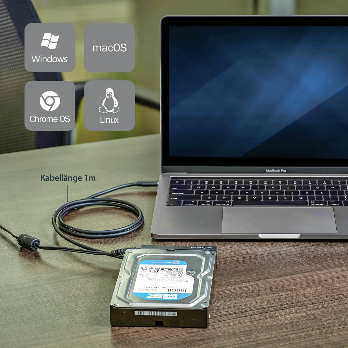 Adapter Kabel USB-C auf SATA