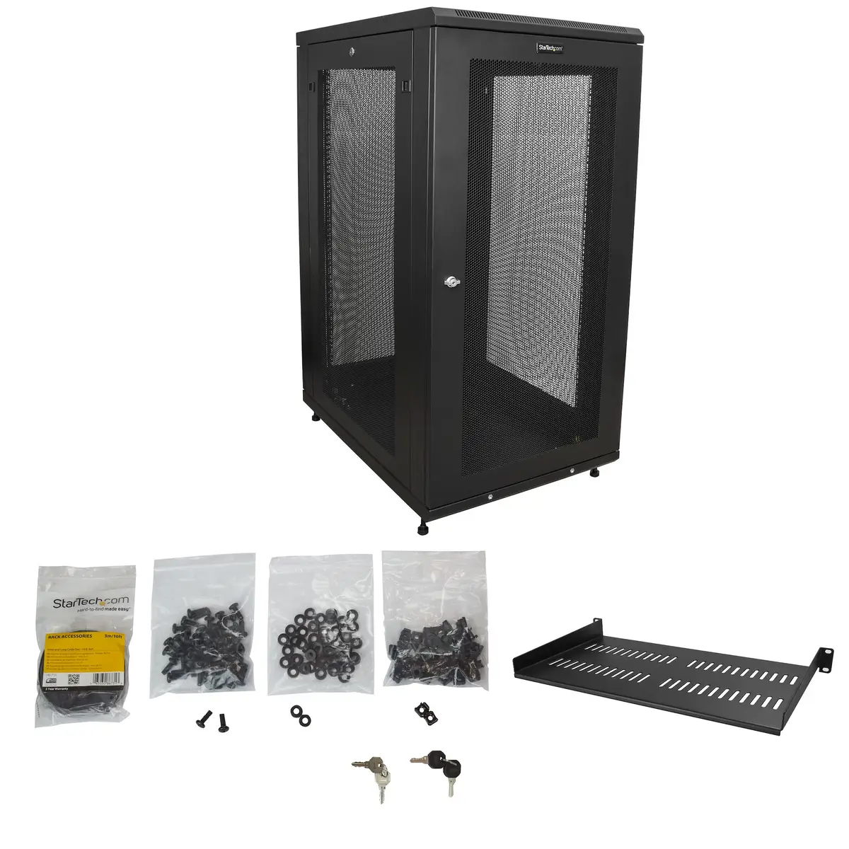 Server Rack Cabinet 31 in. Deep Enclosure 24 U