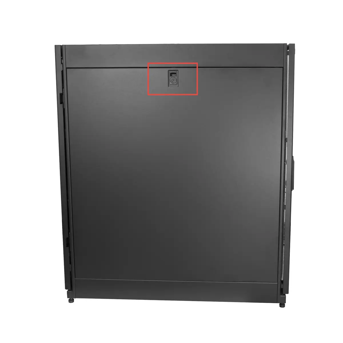 RK2537BKM Serverschrank 25HE 89cm tiefes Gehäuse Schwarz