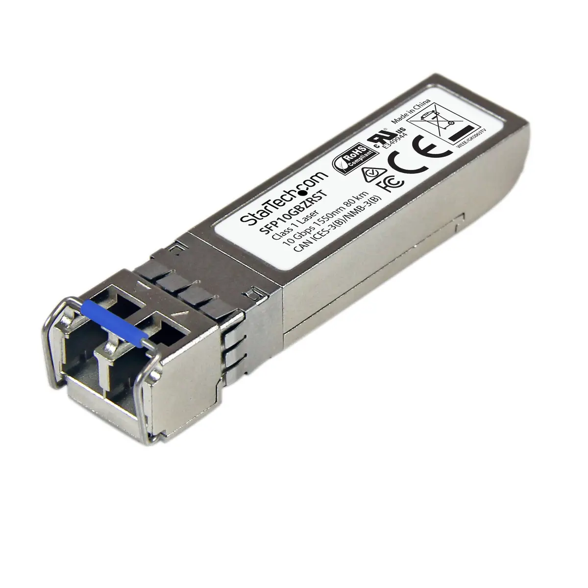 MSA konformes 10 Gb Glasfaser SFP+ Transceiver Modul - 10GBASE-ZR - SM LC - 80km