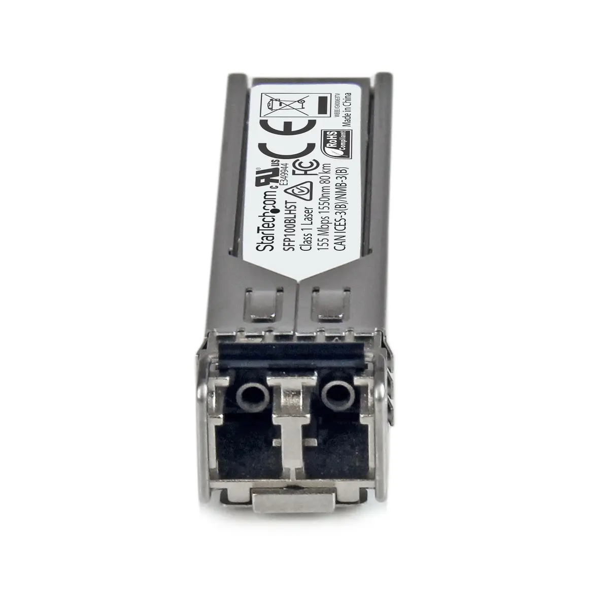 MSA konformes 100 Mbit/s Glasfaser SFP Transceiver Modul - 100BASE-LH SM LC 80Km