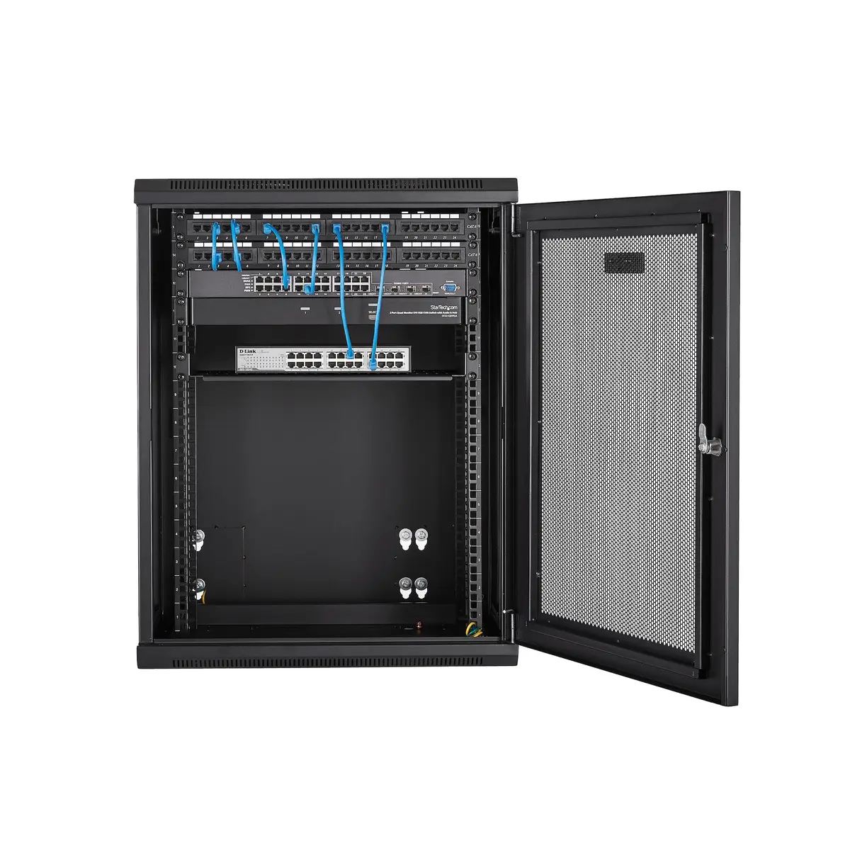 15HE Wandmontage Server Rack bis zu 51cm tief