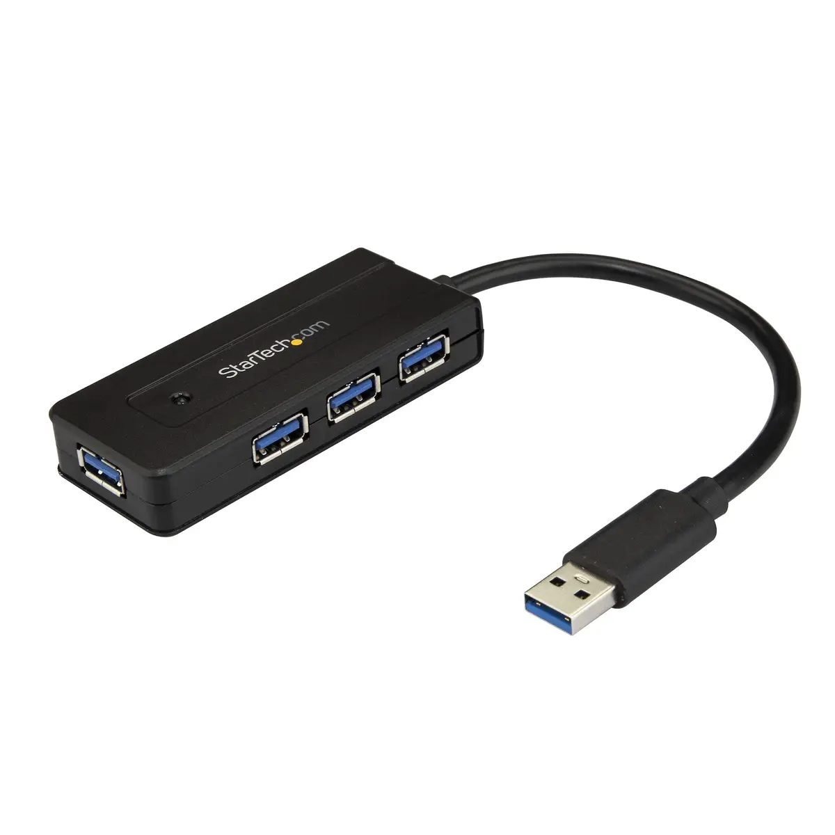 4 Port USB 3.0 Hub mit Ladeanschluss Inkl. Netzteil