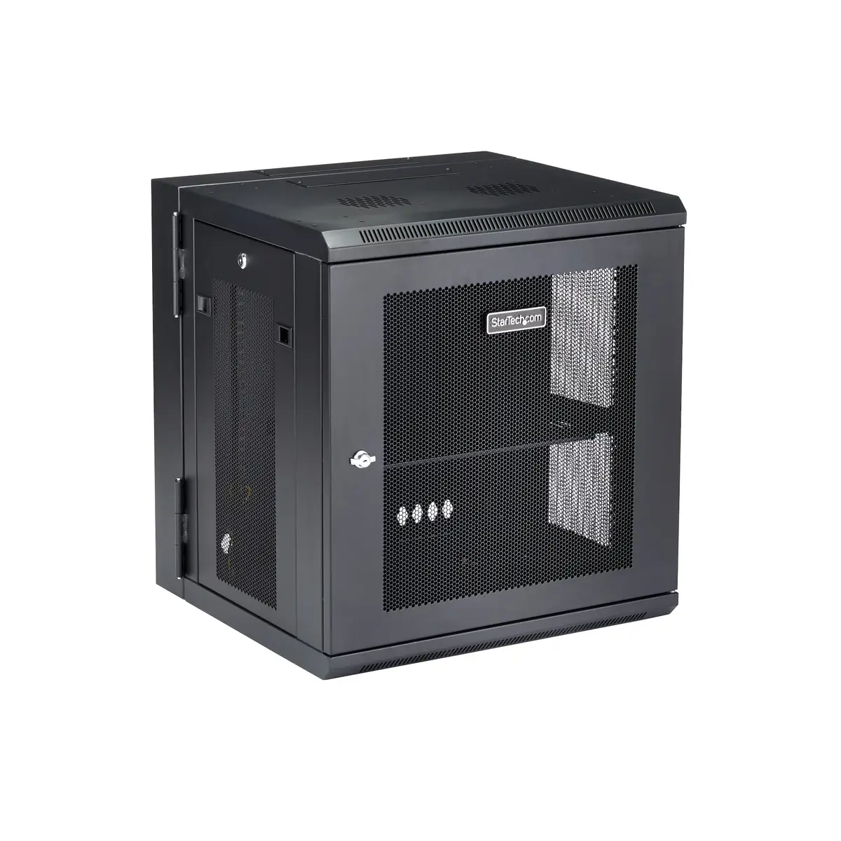 12HE wandmontage Server Rack bis zu 43cm tief Mit Scharnier