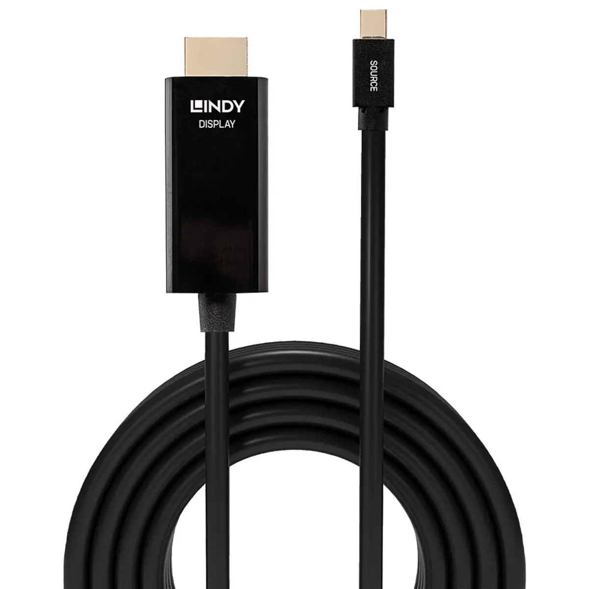 DisplayPort Anschlusskabel HDMI/MiniDisplayPort Stecker/Stecker Schwarz 2m