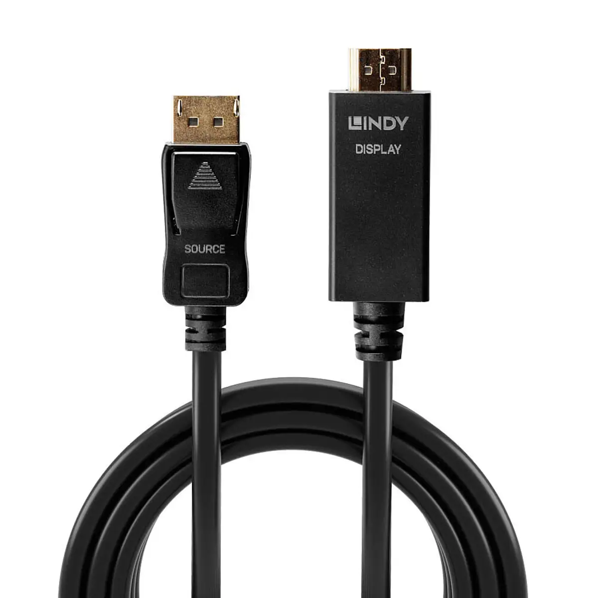 Anschlusskabel DisplayPort/HDMI Stecker/Stecker Schwarz 2m