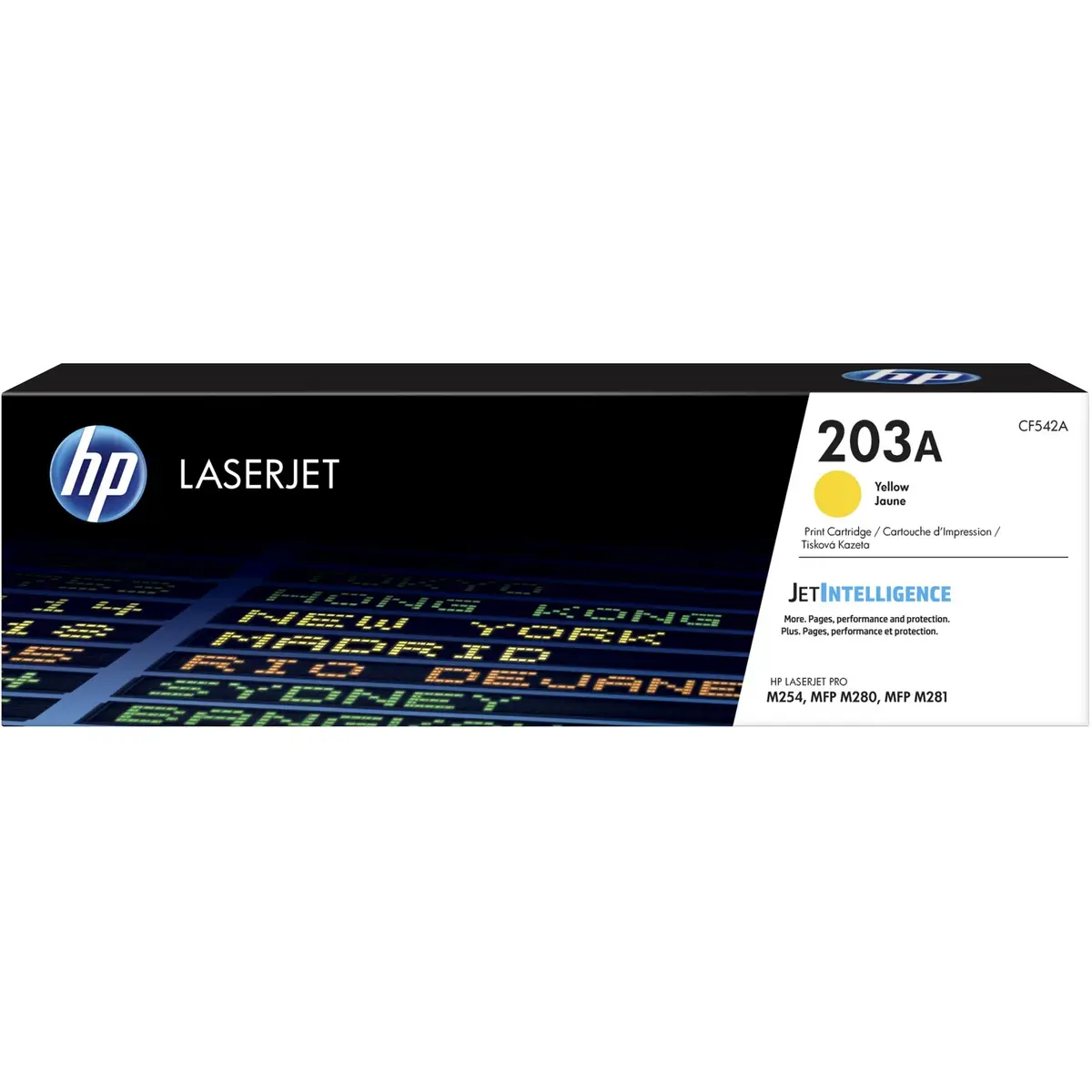 Toner 203A ca. 1300 Seiten gelb