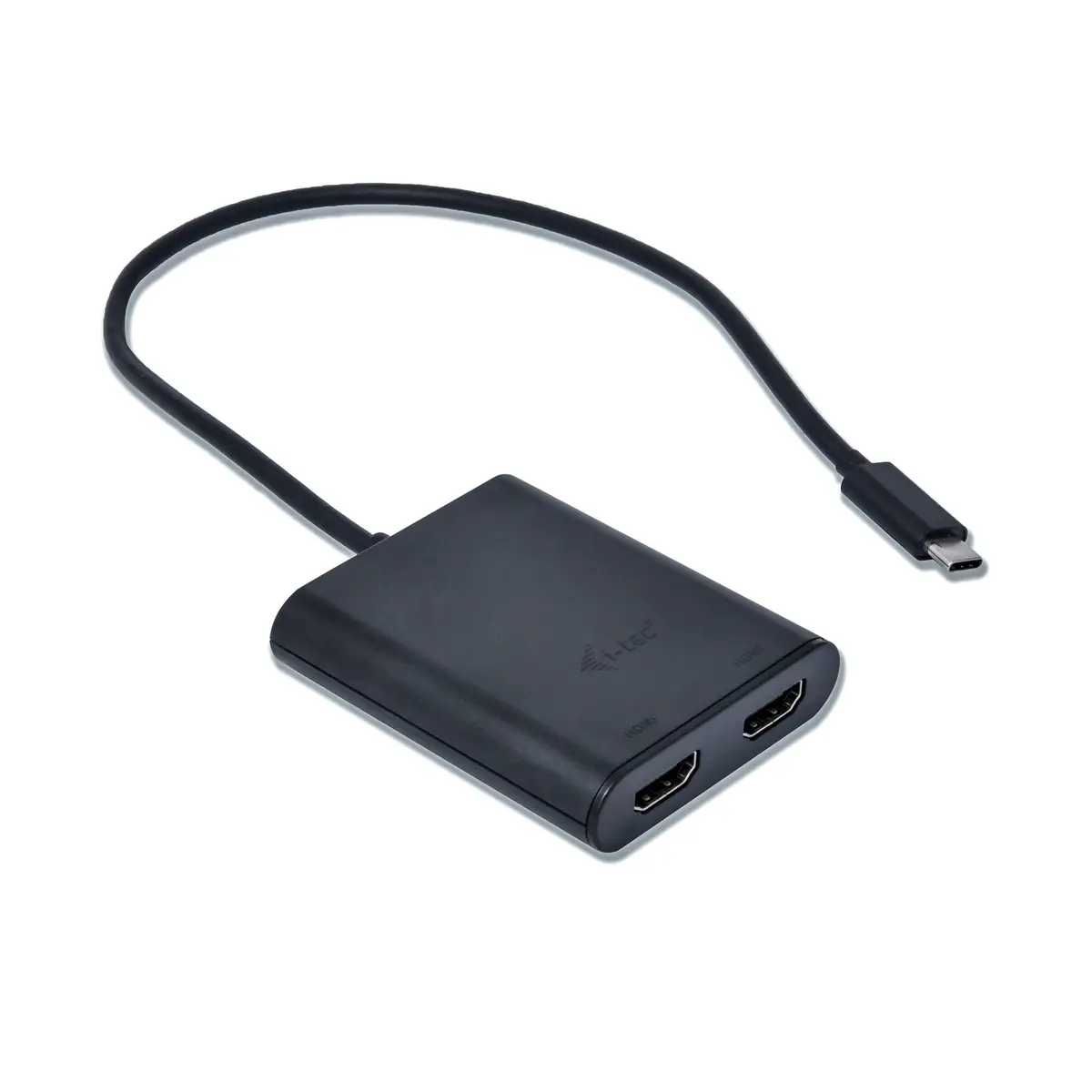 i-tec USB-C to Dual HDMI Video Adapter, 2x HDMI 4K Ultra HD, kompatibel mit Thunderbolt 3 für, Mac OS für ein Display