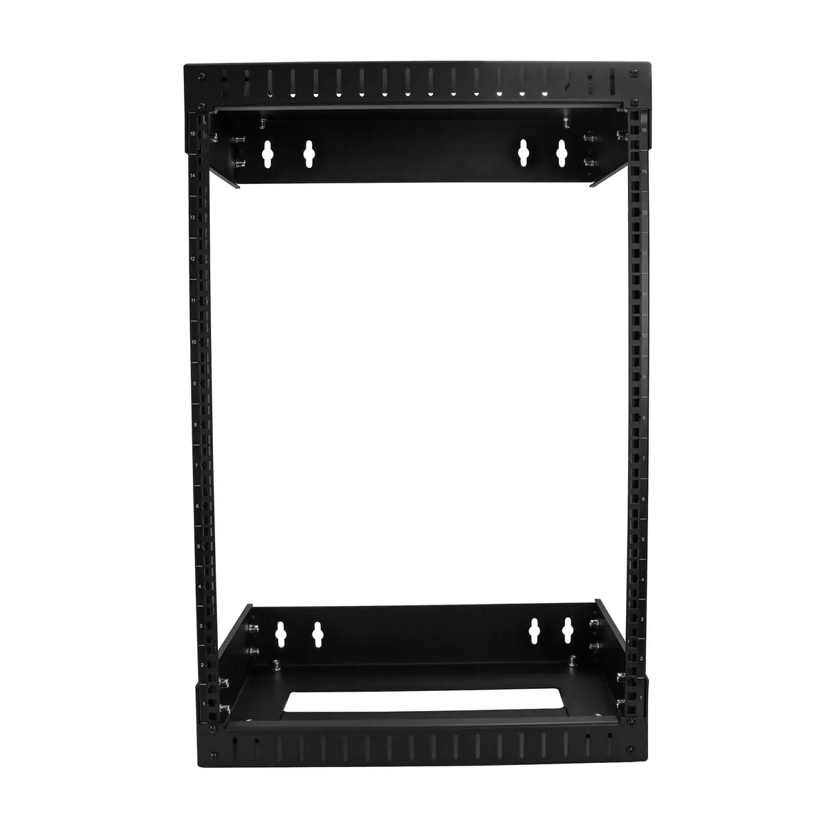 15U Open Frame Wall Mount Network Rack