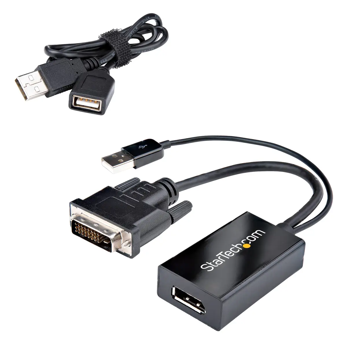 DVI auf DisplayPort Adapter mit USB Power 1920 x 1200